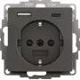gira SCHUKO USB-voeding 2f System 55 model 245928