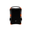 HDD/SSD-behuizing Silicon Power Armor A30, 2,5 inch single-bay, USB 3.2 Gen 1, Micro-USB A, oranje/zwart