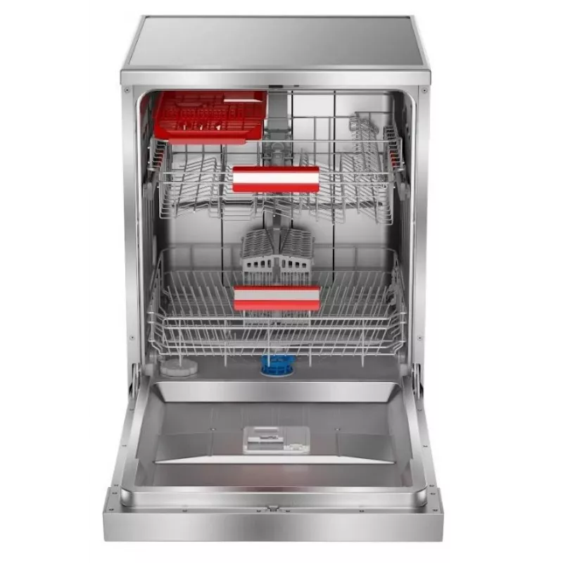 Toshiba DW-14F5EE(S)-PL vrijstaande vaatwasser, 60 cm, 14 couverts, zilver