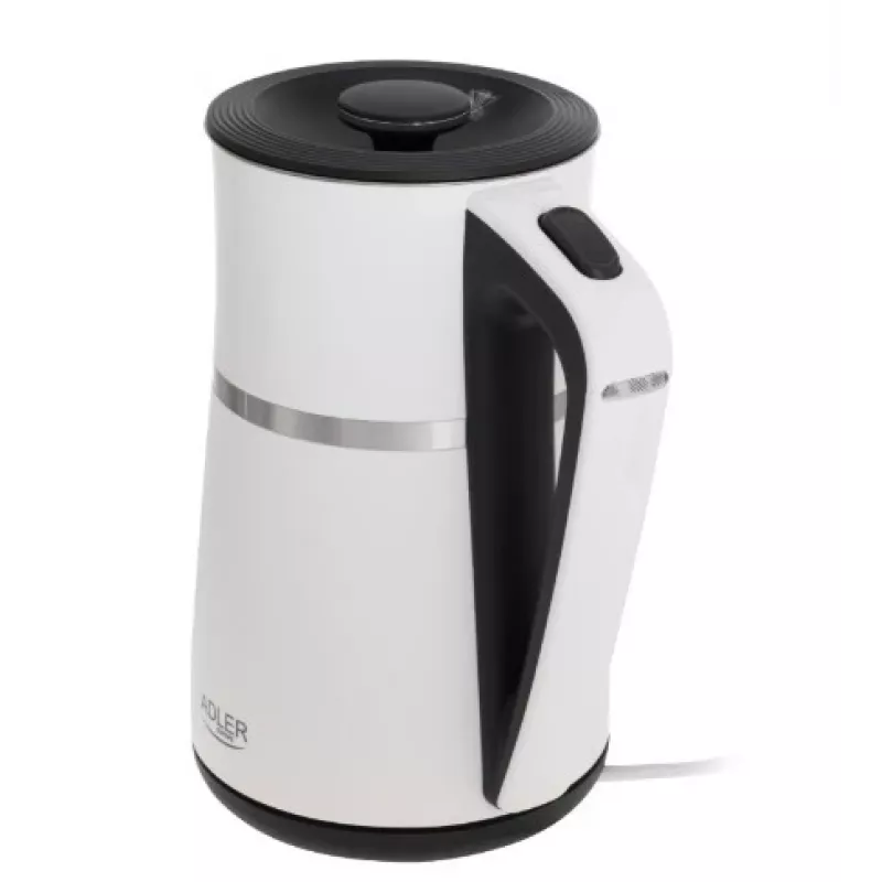 Waterkoker Adler 1,7 l 1355 W wit dubbelwandig