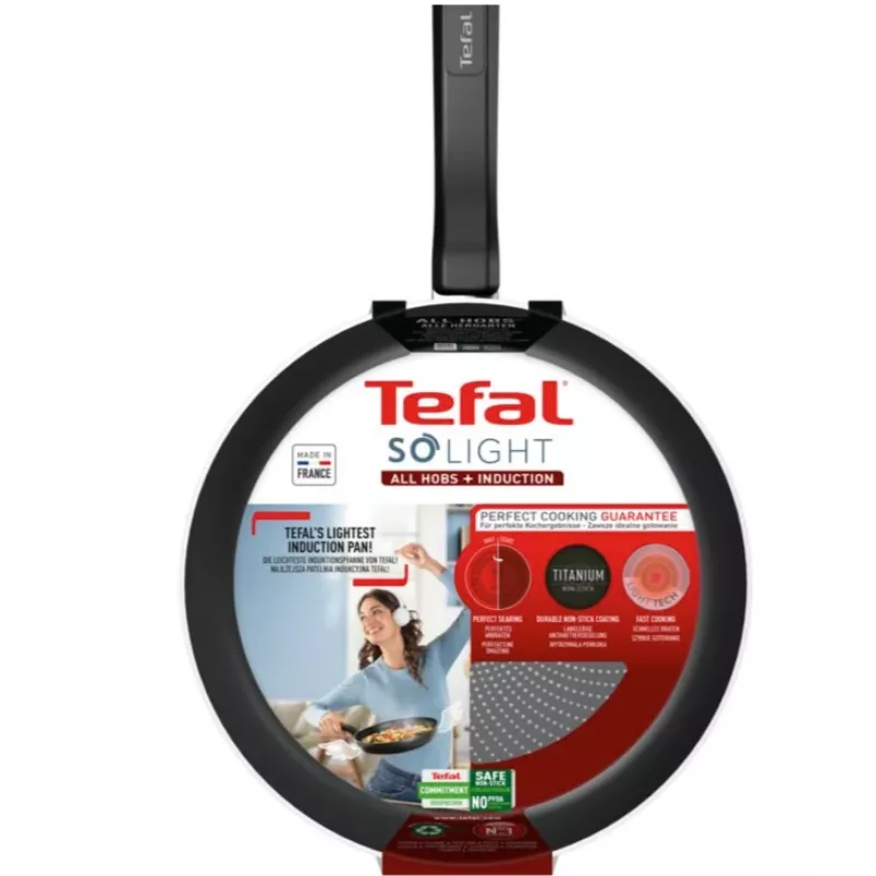 Tefal So'Light H0560442 koekenpan allroundpan rond