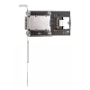SilverStone SA011 - SAS-blende intern naar extern - SAS 24Gbit/s - Mini SAS (SFF-8087) (W) naar 4 x 26-polige Mini SAS (W)