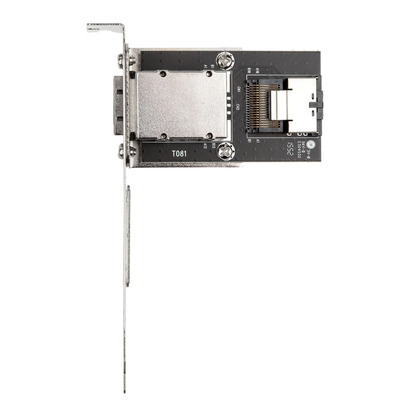 SilverStone SA011 - SAS-blende intern naar extern - SAS 24Gbit/s - Mini SAS (SFF-8087) (W) naar 4 x 26-polige Mini SAS (W)