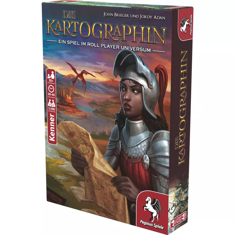 Pegasus Spiele Die Kartographin bordspel