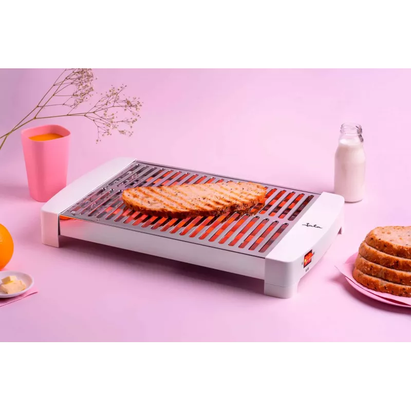 Toaster JATA TT5016 1000 W grijs roestvrij staal