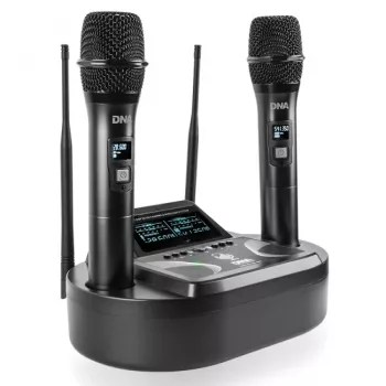 Draadloze microfoon DNA UMA VOCAL SET 2x zender