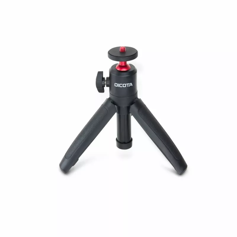 Dicota webcamstatief werkhoogte = 147 - 245 mm zwart kogelkop