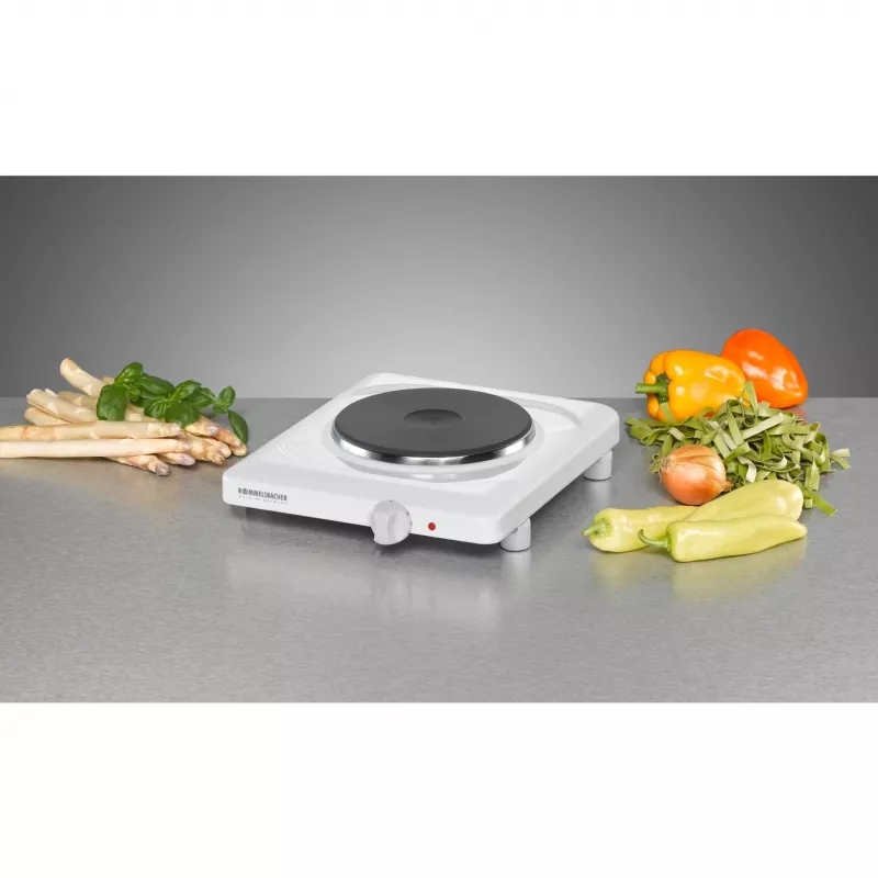 Rommelsbacher THL 1597 aantal kookzones 1, draaiknop, wit (THL 1597)