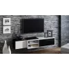 Cama TV-kast SIGMA1 180 wit/zwart glanzend