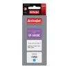 Inktfles ActiveJet AB-5000C cyaan, compatibel met Brother, 50 ml op kleurstofbasis hoge (XL) capaciteit