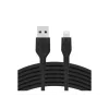 Belkin BOOST CHARGE Flex USB-A-naar-Lightning-kabel CAA008BT1MBK, 1 m, zwart