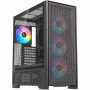 PC-behuizing Silentware Air 2000 A-RGB zwart — midtower, zijvenster van gehard glas