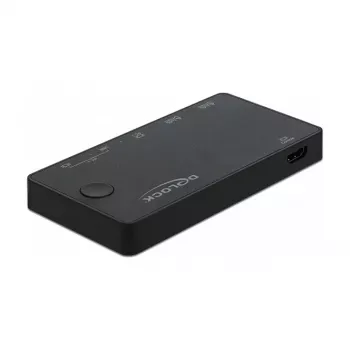 KVM-switch DeLOCK 11477 zwart