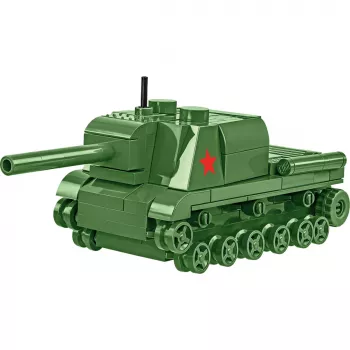 Bouwset Cobi ISU 152 – thema Tweede Wereldoorlog, 135 onderdelen, groen
