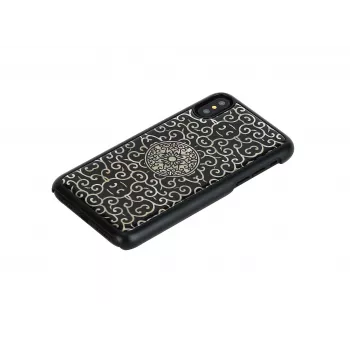 Smartphonehoesje iKins voor iPhone XS / XS S Liana — zwart