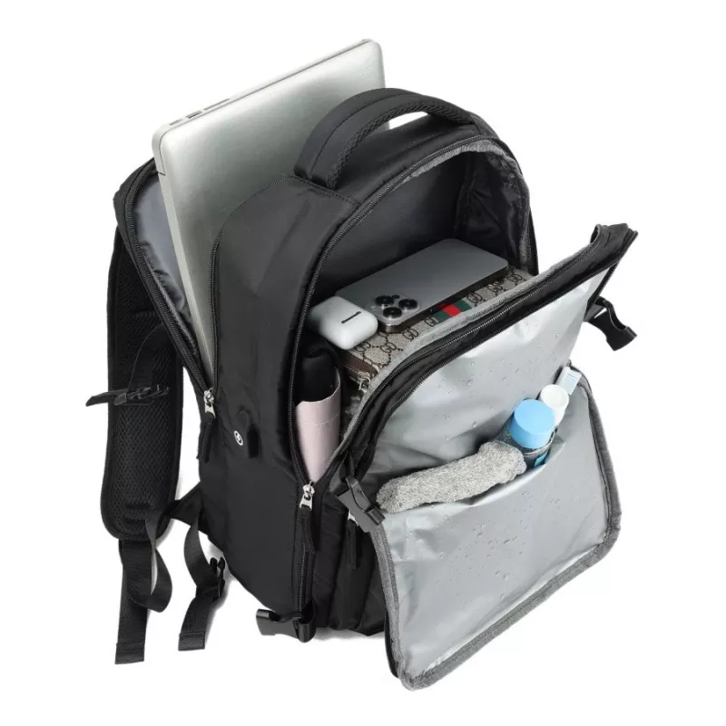 NOVEEN CTB400 handbagage-reisrugzak, 40x20x25 cm, zwart