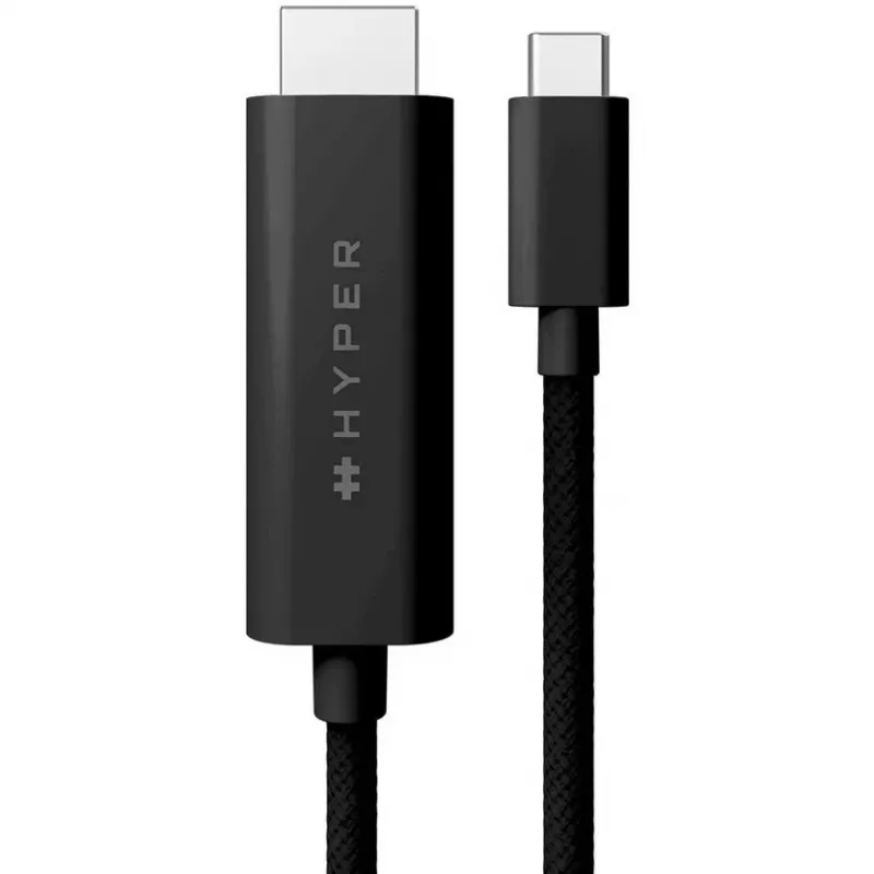 Hyper 4K USB-C naar HDMI-kabel - Zwart