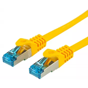 Wentronic Goobay CAT 5e patchkabel, SF/UTP, geel, 0,25 m - CCA-kopermix (95205)