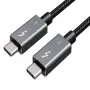 Extra Digital Thunderbolt 3-kabel CA913343, 40 Gbps, 100 W, 2 m
