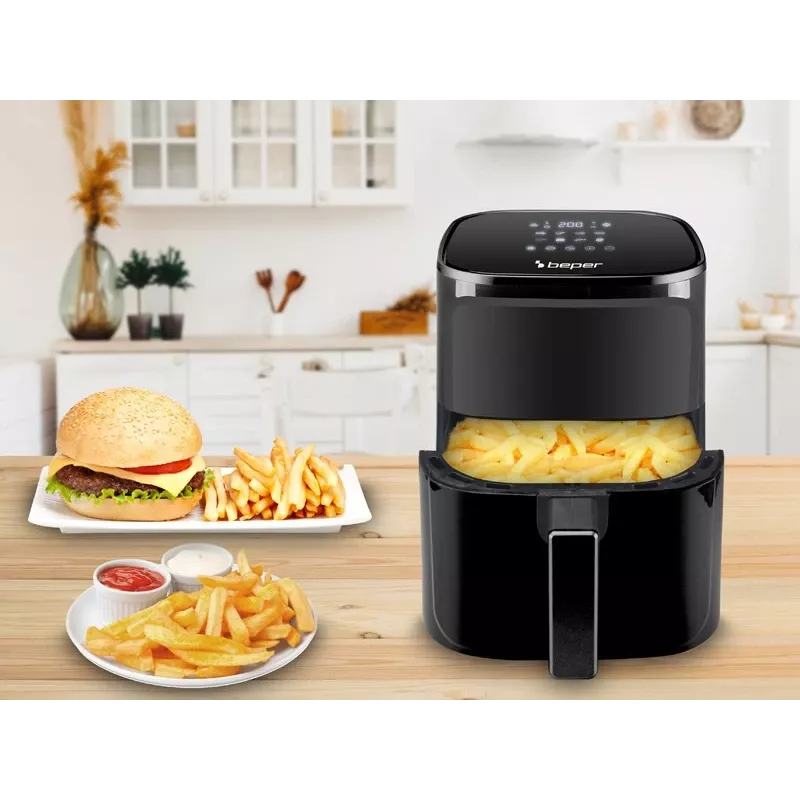 Beper P101FRI051 heteluchtfriteuse 5 L 1400 W zwart