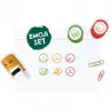 Stempel Colop 157235 rond meerkleurig voor kinderen