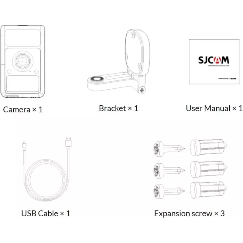 SJCAM S1 Wit