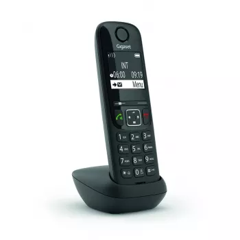 Analoog/DECT-telefoon Gigaset AS690HX draadloze handset nummerweergave zwart