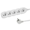Stekkerdoos ESPERANZA ELK207W — 1,5 m kabel, 5 stopcontacten type E, binnen, 220–250 V