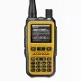 Handheld Baofeng portofoon UV-5R Mini met USB-C-laadfunctie, Bluetooth, VHF/UHF, 5 W, 1600 mAh, oranje