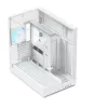 APNX towercase V2 — wit, geharde glaspanelen x3