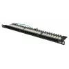 Patchpanel Extralink CAT6 UTP 0.5U 24 poorten