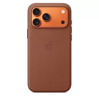 Hoesje Apple iPhone 17 Pro Max TechWoven Case met MagSafe oranje