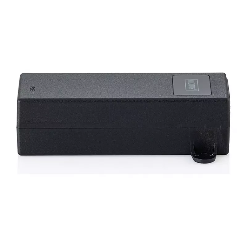 PoE++-injector DIGITUS DN-95104-1 — Gigabit Ethernet 802.3bt, 60 W, 55 V, 100 m, zwart