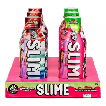 Slijmset WECOOL Compound Kings – gemengde slijmflessen, meerkleurige mix