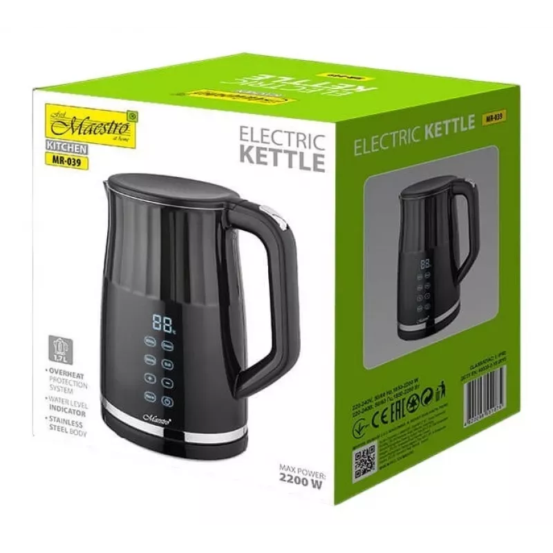 Maestro MR-039 waterkoker, 1,7 L, 2200 W