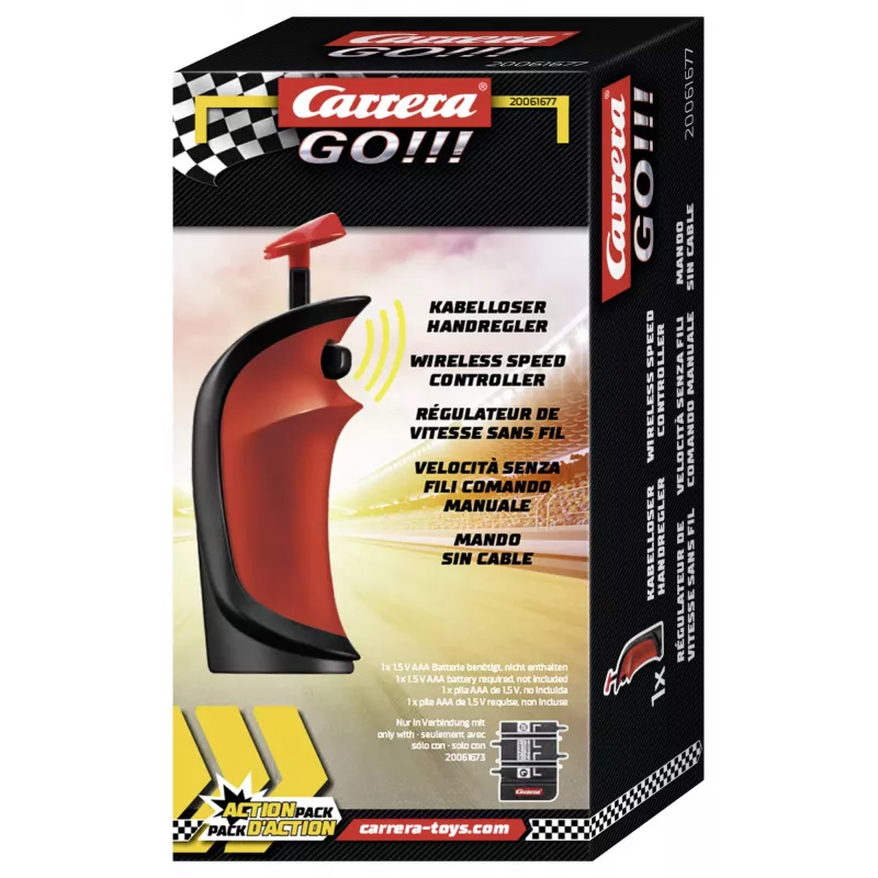 Bedrade/draadloze handregelaar CARRERA 20061677 voor Carrera GO!!! slotcar-races