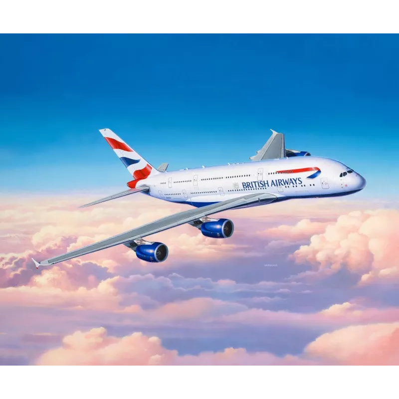 Revell 03922 Airbus A380-800 British Airways plastic modelbouwset, 1:144