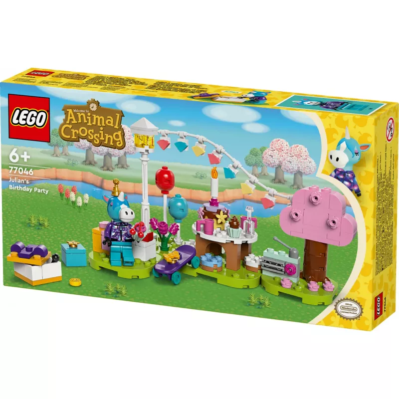LEGO Animal Crossing 77046 Julians Verjaardagsfeest