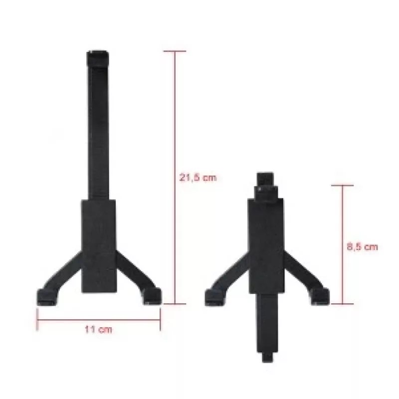 Art RAMART AX-01 universele autohouder voor tablets van 7-10 inch, zwart