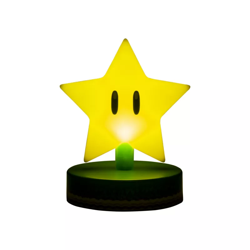 Tafellamp Paladone Super Mario Super Star Icon Light — decoratief LED-nachtlampje