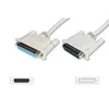 Digitus datatransmissie-verlengkabel D-Sub25/M - D-Sub25/F
