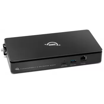OWC Thunderbolt 5 Dual 10GbE Network Dock 11-poorts connectiviteitsoplossing