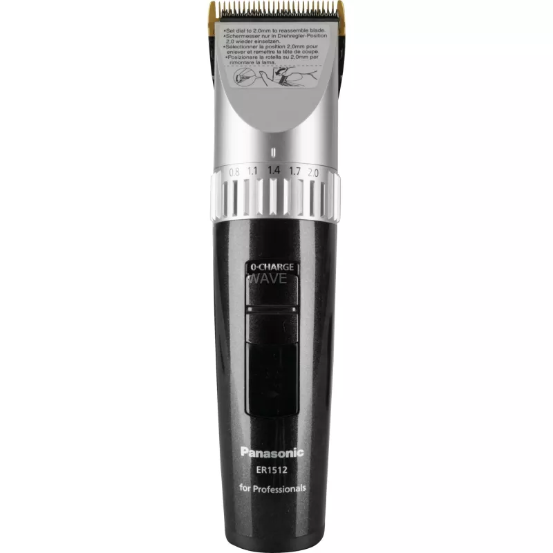 Panasonic ER1512 oplaadbare roestvrijstalen haartrimmer (ER-1512)