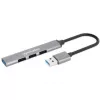 Manhattan USB-A 4-poorts hub, 4x USB-A-poorten (1x 5 Gbps USB 3.2 Gen1…