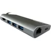 Laptop-dock LC-Power LC-HUB-C-MULTI-5 USB 3.2 Gen 1 Type-C bedraad
