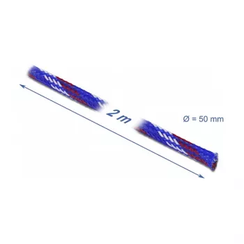 Kabelmantel DeLOCK 20761 blauw rood wit