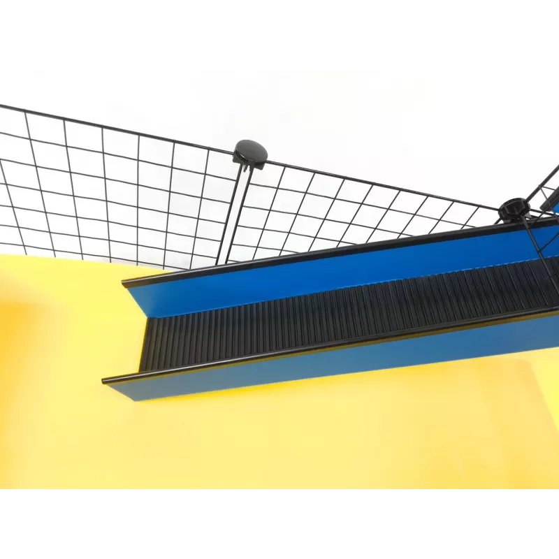C&C modulaire kooi één verdieping 4x2 + loft 2x1 + zwarte ramp