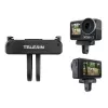 Magnetische twee-klauw adapter Telesin OA-TPM-T04 voor DJI Action 4/3 camera