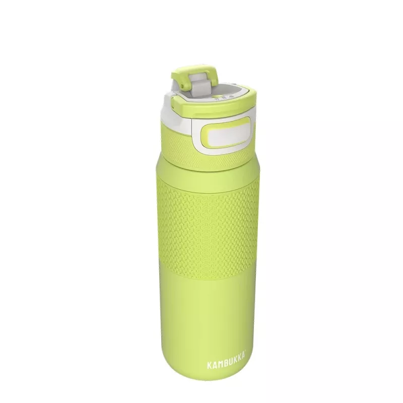 Isolerende fles Kambukka Elton Mojito 750 ml, groen, afsluitbaar deksel, handgreep, BPA-vrij