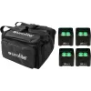LED-travellamp EUROLITE TL-4 4x met soft-bag, compacte podium-/clubverlichting